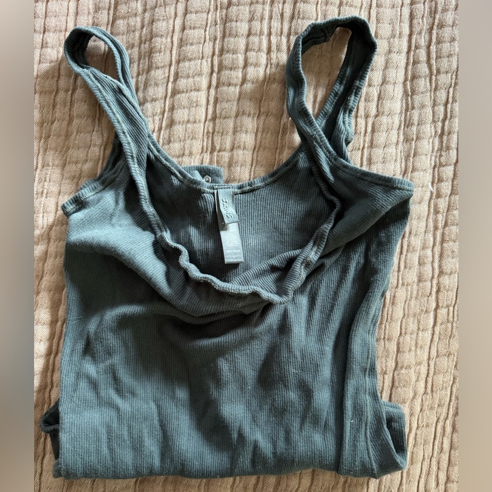 Skims ribbed bodysuit onesie